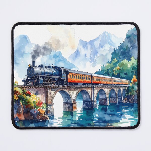 Item preview, Train ride with a steam locomotive designed and sold by LiskoDesign.