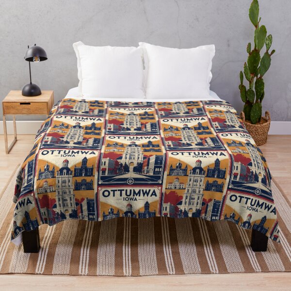 Item preview, Ottumwa Iowa 1950s USA Vintage Travel Tourism designed and sold by TravelersGems.