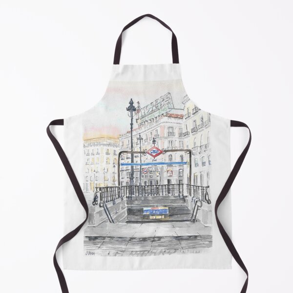 Item preview, La Puerta del Sol in Madrid Spain designed and sold by victoriaolsonart.