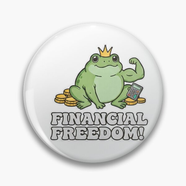 Item preview, Financial Freedom Frog designed and sold by XM STOREZ .
