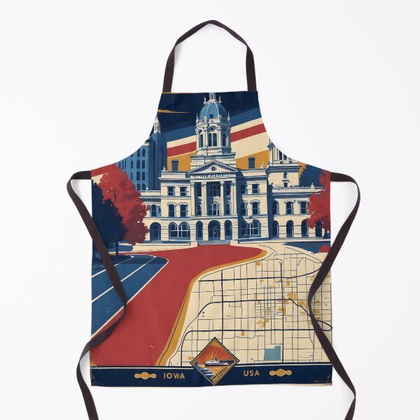 Item preview, Cedar Falls Iowa 1950s USA Vintage Travel Tourism designed and sold by TravelersGems.