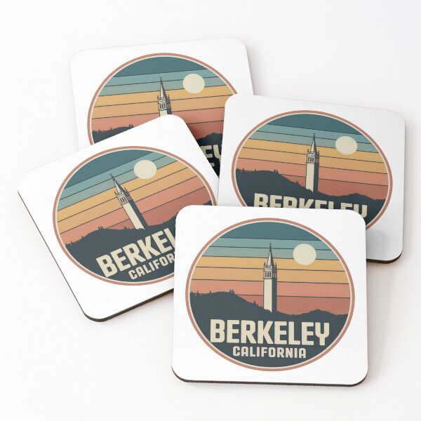 Item preview, Berkeley California: Retro Campanile Skyline designed and sold by CircinusStore.