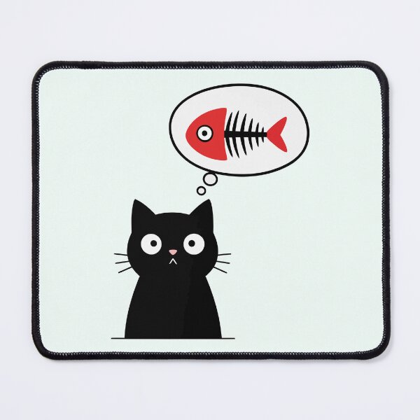 Item preview, Hungry Black Cat designed and sold by Amir Faysal.