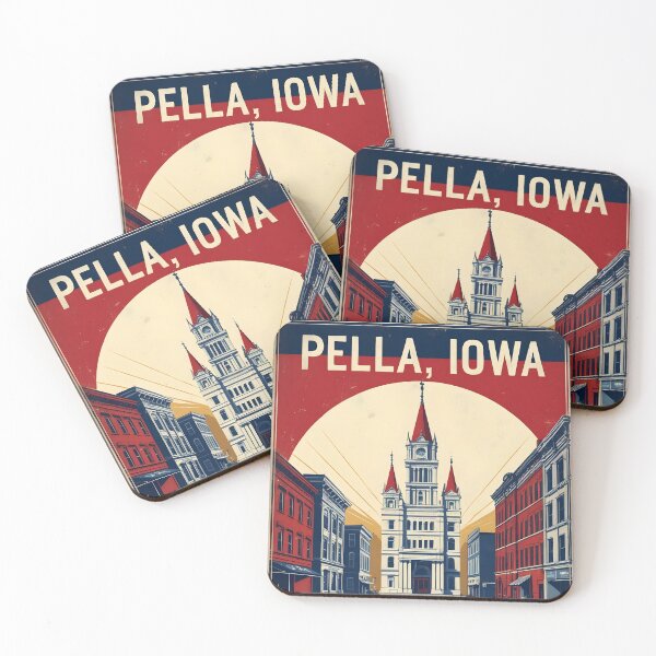 Item preview, Pella Iowa 1950s USA Vintage Travel Tourism designed and sold by TravelersGems.