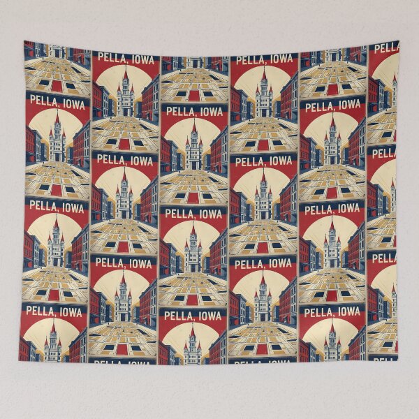 Item preview, Pella Iowa 1950s USA Vintage Travel Tourism designed and sold by TravelersGems.