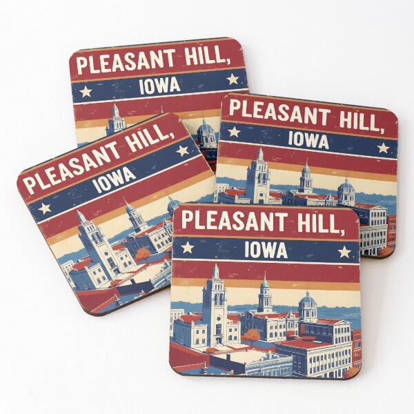 Item preview, Pleasant Hill Iowa 1950s USA Vintage Travel Tourism designed and sold by TravelersGems.