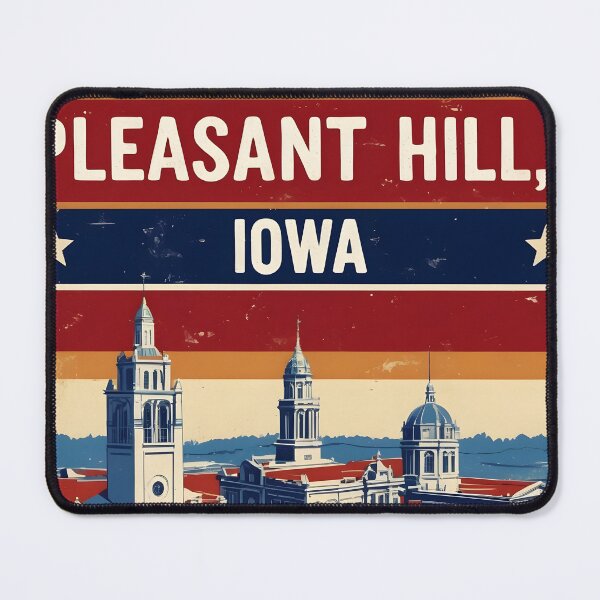 Item preview, Pleasant Hill Iowa 1950s USA Vintage Travel Tourism designed and sold by TravelersGems.