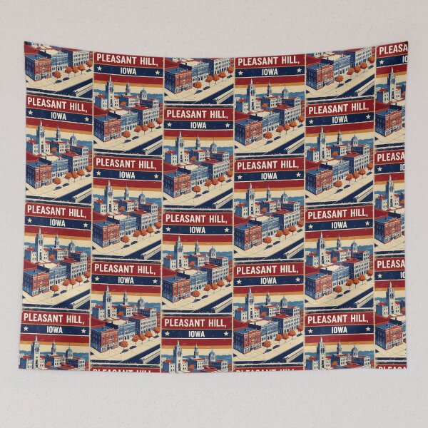 Item preview, Pleasant Hill Iowa 1950s USA Vintage Travel Tourism designed and sold by TravelersGems.