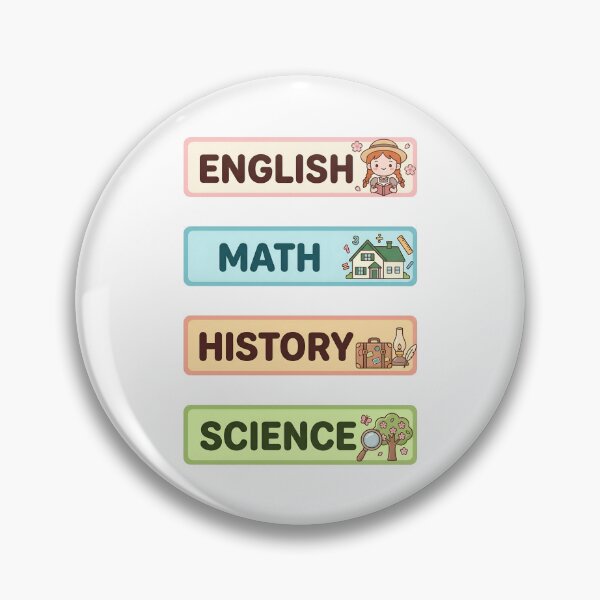 Item preview, Cute Anne of Green Gables English Math History Science Labels Shirt designed and sold by Fenay Designs.