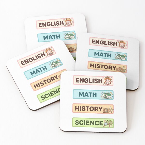 Item preview, Cute Anne of Green Gables English Math History Science Labels Shirt designed and sold by Fenay Designs.