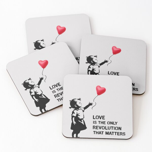Item preview, Banksy - Love is the only revolution that matters designed and sold by 123ks.