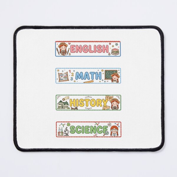 Item preview, Kawaii Anne of Green Gables English Math History Science Labels Shirt designed and sold by Fenay Designs.