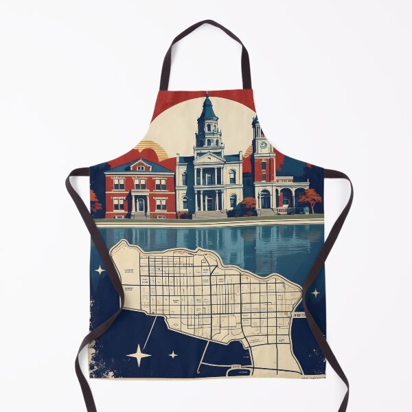 Item preview, Clear Lake Iowa 1950s USA Vintage Travel Tourism designed and sold by TravelersGems.