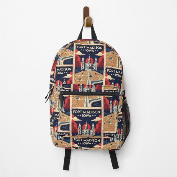 Item preview, Fort Madison Iowa 1950s USA Vintage Travel Tourism designed and sold by TravelersGems.