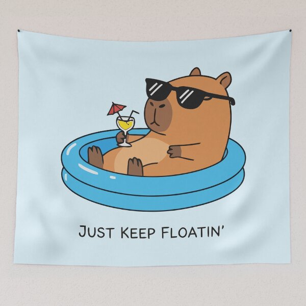 Item preview, Just Keep Floatin designed and sold by Amir Faysal.