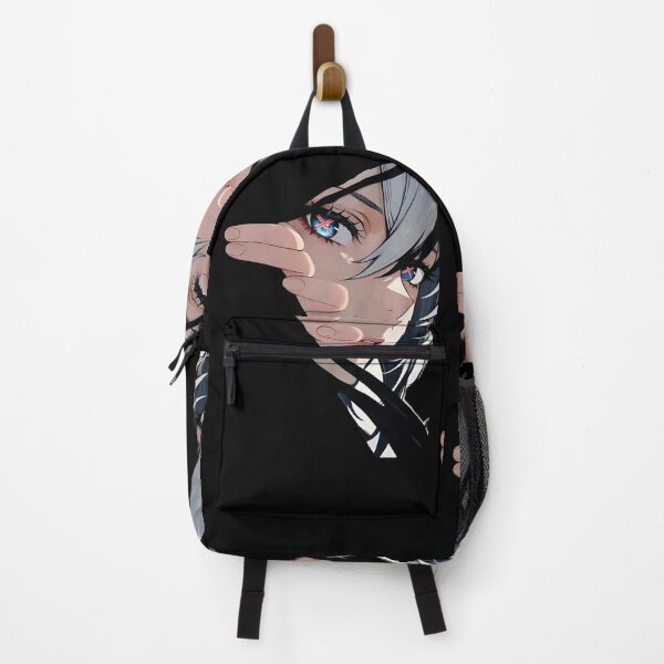 Item preview, Anime Aesthetic Girl Eye Glow Minimal Dark Art | Cyberpunk Manga Style Portrait designed and sold by Dyan4.