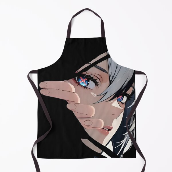 Item preview, Anime Aesthetic Girl Eye Glow Minimal Dark Art | Cyberpunk Manga Style Portrait designed and sold by Dyan4.