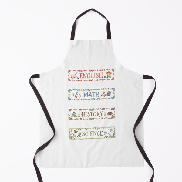 Item preview, Anne of Green Gables English Math History Science Subject Labels Shirt designed and sold by Fenay Designs.