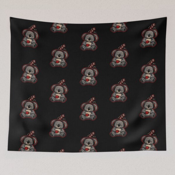 Item preview, Cute Sleepy Koala with Headphones – Cozy Music Relax Aesthetic Design designed and sold by ColorSplash123.