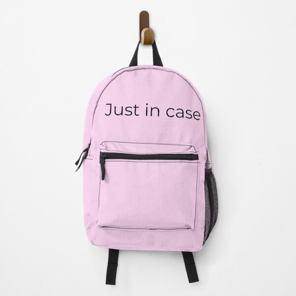 Item preview, Just In Case — Travel Humor Quote for Adventurers designed and sold by Creations by lyne.