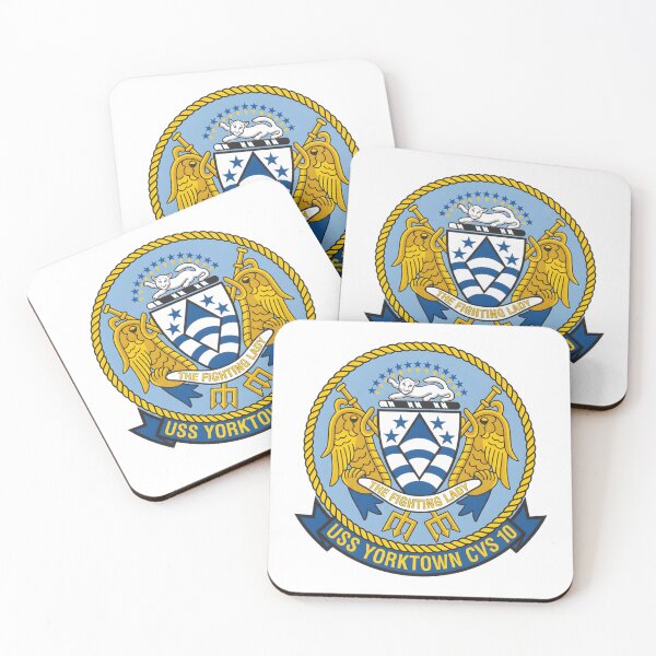 Item preview, USS Yorktown CVS-10 "The Fighting Lady" Naval Emblem designed and sold by CharlieDesings.