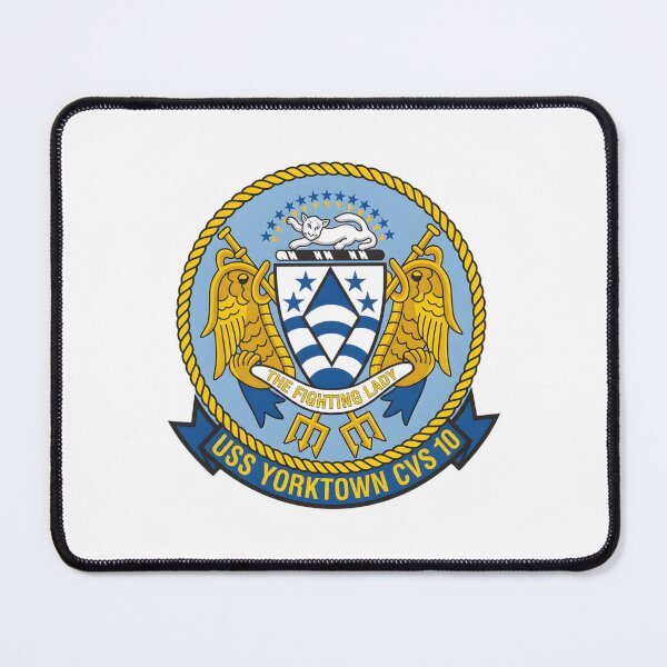 Item preview, USS Yorktown CVS-10 "The Fighting Lady" Naval Emblem designed and sold by CharlieDesings.