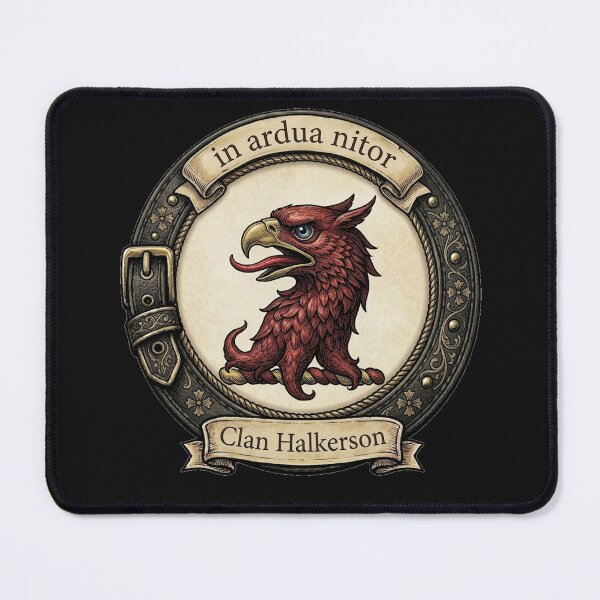 Item preview, Clan Halkerson Crest designed and sold by BagTown Clans.