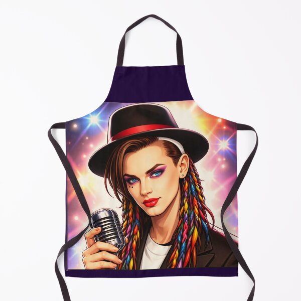 Item preview, pop‑artist colourful‑braids rainbow‑hair designed and sold by Mudikeys.