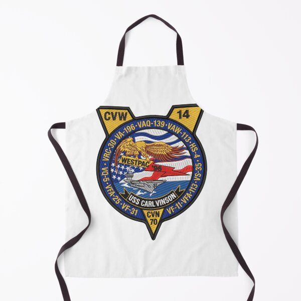 Item preview, USS Carl Vinson CVW-14 Westpac '96 Deployment Commemorative Patch designed and sold by CharlieDesings.