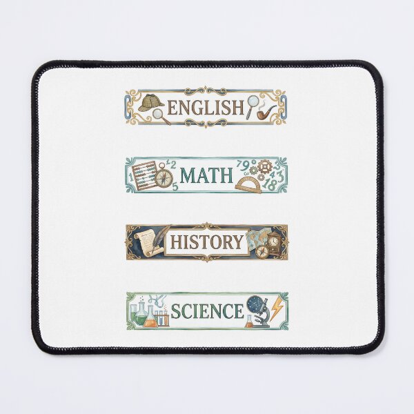 Item preview, Watercolor Sherlock Holmes English Math History Science Labels Shirt designed and sold by Fenay Designs.