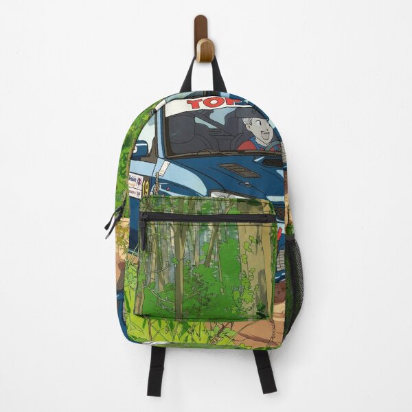 Item preview, Subaru Impreza Rally Car on gravel anime style designed and sold by Rally-Anime.