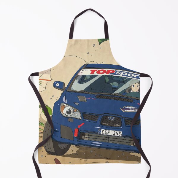 Item preview, Subaru Impreza Rally Car on gravel anime style designed and sold by Rally-Anime.