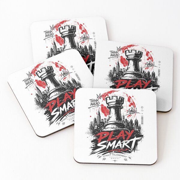 Item preview, Play Smart Chess Rook Tattoo Design Minimal Strategy Art designed and sold by Allcarin.