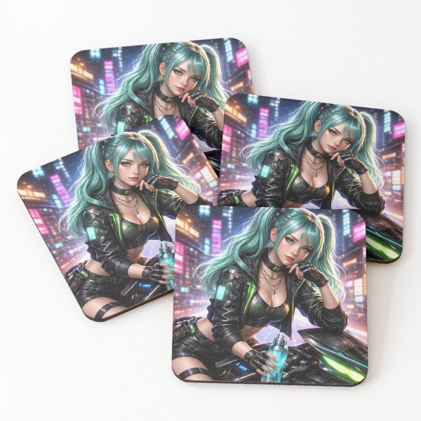 Item preview, Vesper Volt Cyberpunk Character designed and sold by Bai Lesloy.