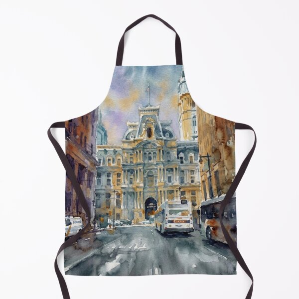 Item preview, Philadelphia City Hall Urban Watercolor designed and sold by caracatita75.
