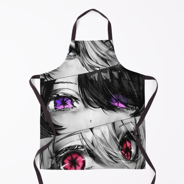 Item preview, Anime Eyes Collage – Neon Glow Manga Aesthetic (Blue Purple Red) designed and sold by Dyan4.