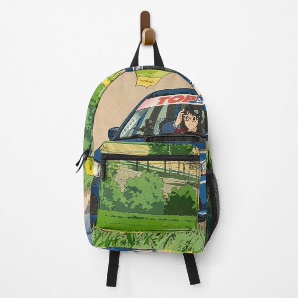 Item preview, Subaru Impreza Rally Car on gravel anime style designed and sold by Rally-Anime.