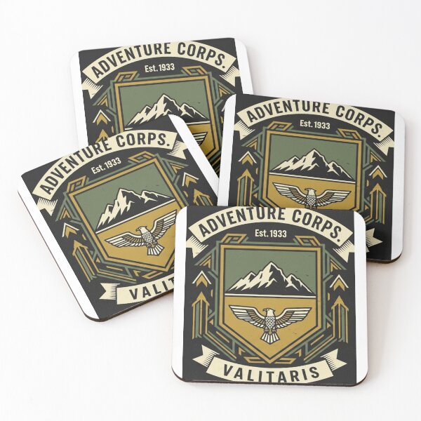 Item preview, Adventure Corps. 1933 Valitaris(Elite)- T shirt/Sticker designed and sold by ChiefAmbition71.