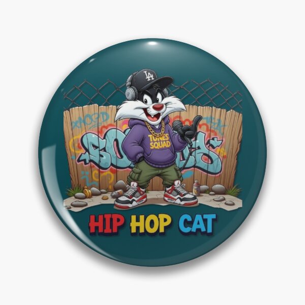 Item preview, Hip Hop Cat designed and sold by Aise06.