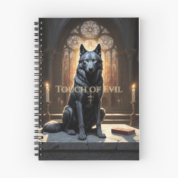Item preview, Dark Sacred Wolf Touches Cathedral Altar With Evil designed and sold by GeoWhimsy Studio.