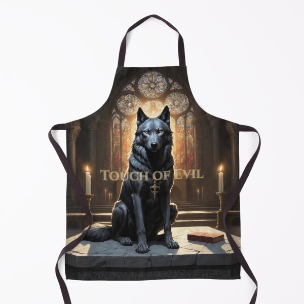 Item preview, Dark Sacred Wolf Touches Cathedral Altar With Evil designed and sold by GeoWhimsy Studio.