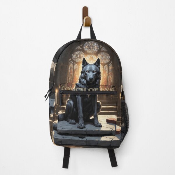 Item preview, Dark Sacred Wolf Touches Cathedral Altar With Evil designed and sold by GeoWhimsy Studio.