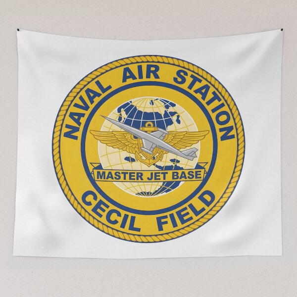 Item preview, Naval Air Station Cecil Field Master Jet Base Emblem designed and sold by CharlieDesings.