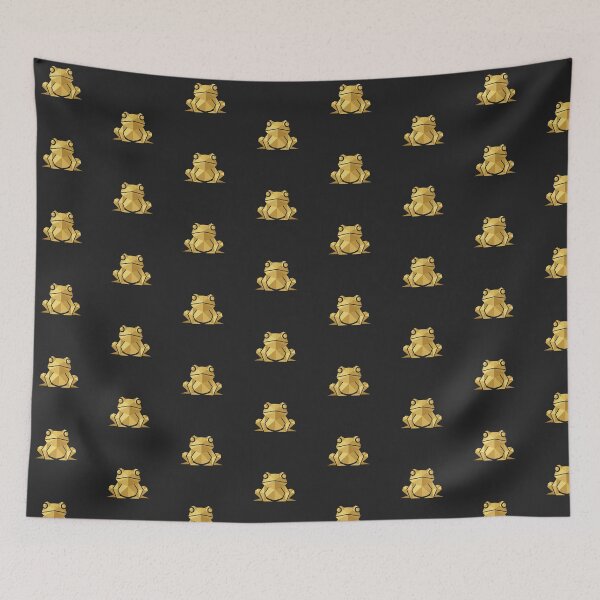 Item preview, Minimalist Golden Frog – Symmetrical Design for Order Lovers designed and sold by bsbd-action.