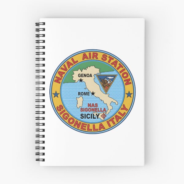 Item preview, Naval Air Station Sigonella Italy Military Emblem designed and sold by CharlieDesings.