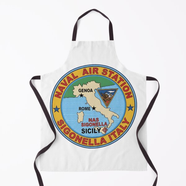 Item preview, Naval Air Station Sigonella Italy Military Emblem designed and sold by CharlieDesings.