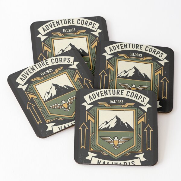 Item preview, Adventure Corps. 1933 Valitaris(Elite) T Shirt Sticker designed and sold by ChiefAmbition71.