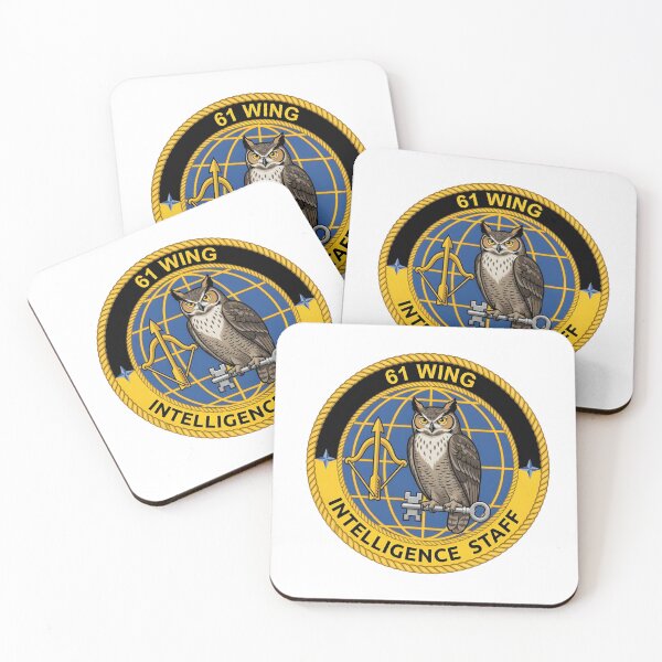 Item preview, 61 Wing Intelligence Staff Military Emblem designed and sold by CharlieDesings.