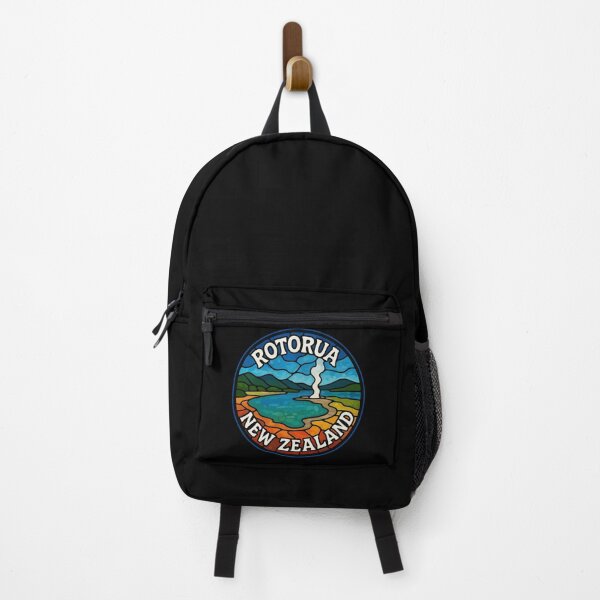 Item preview, Rotorua New Zealand Stained Glass Art Travel designed and sold by TomFrontierArt.