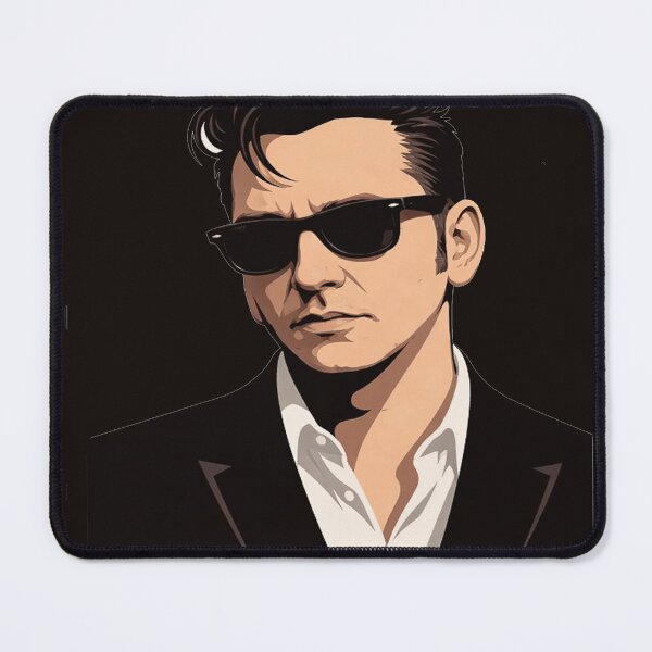 Item preview, Micheal bule retro‑portrait male‑portrait designed and sold by Mudikeys.